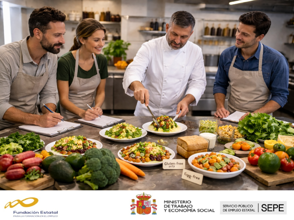 Cocina Vegetal y Cocina Especial con Intolerancias - HOTR0047