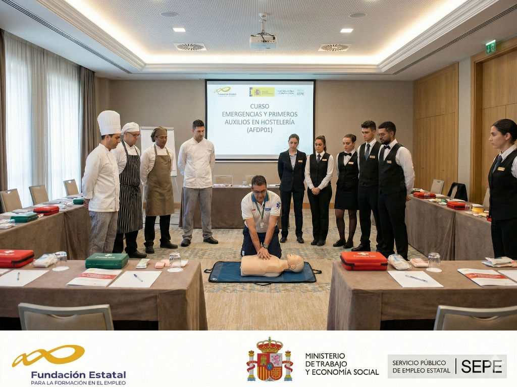Emergencias y Primeros Auxilios en Hostelería - AFDP01 