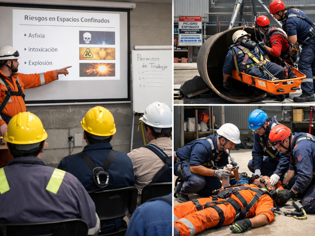 Espacios Confinadas 8 Horas