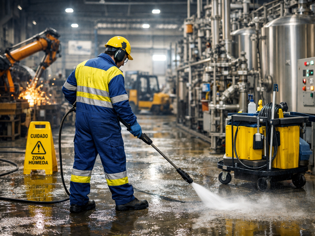 Limpieza en Espacios e Instalaciones Industriales - SEAG0209