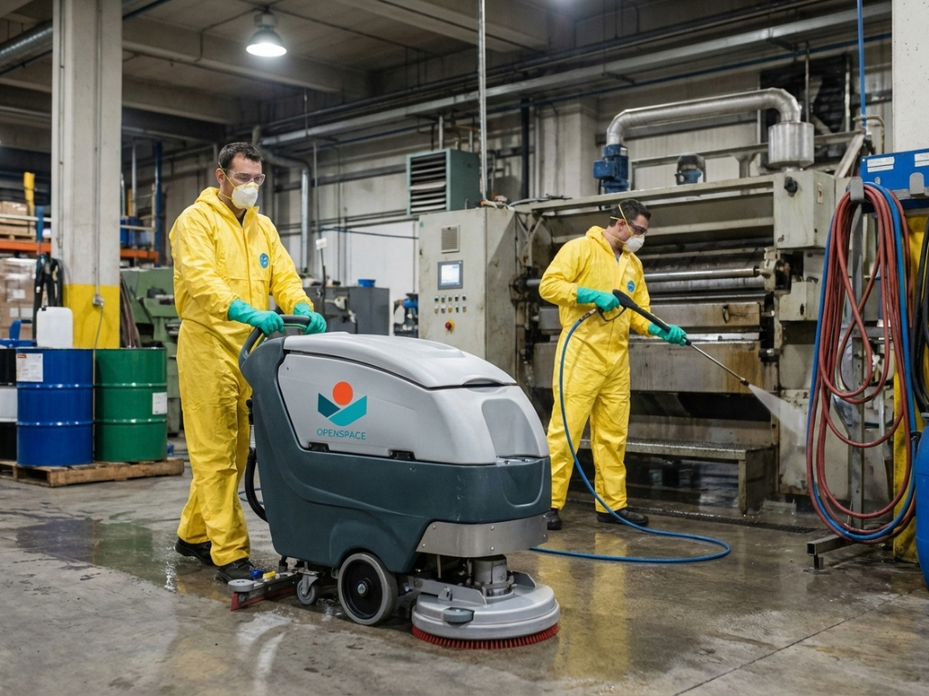 Limpieza en Espacios e Instalaciones Industriales - SEAG0209